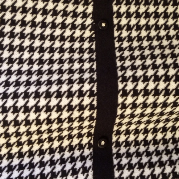 Heidi Weisel’s MIXT Houndstooth Sweater Dress L - Picture 7 of 16